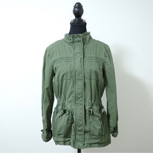 Reitmans Utility Jacket Green Size S